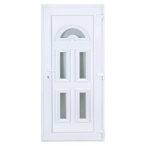 BEJÁRATI AJTÓK 2 RÉTEGŰ ÜVEGGEL