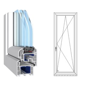 DECCO 71 EGYSZÁRNYAS BUKÓ-NYÍLÓ TERASZAJTÓK