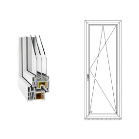 DECCO 83 MD EGYSZÁRNYAS BUKÓ-NYÍLÓ TERASZAJTÓK